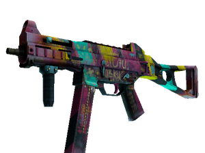 StatTrak™ UMP-45 | Wild Child (Battle-Scarred)