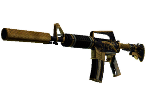 M4A1-S | Golden Coil (Battle-Scarred)